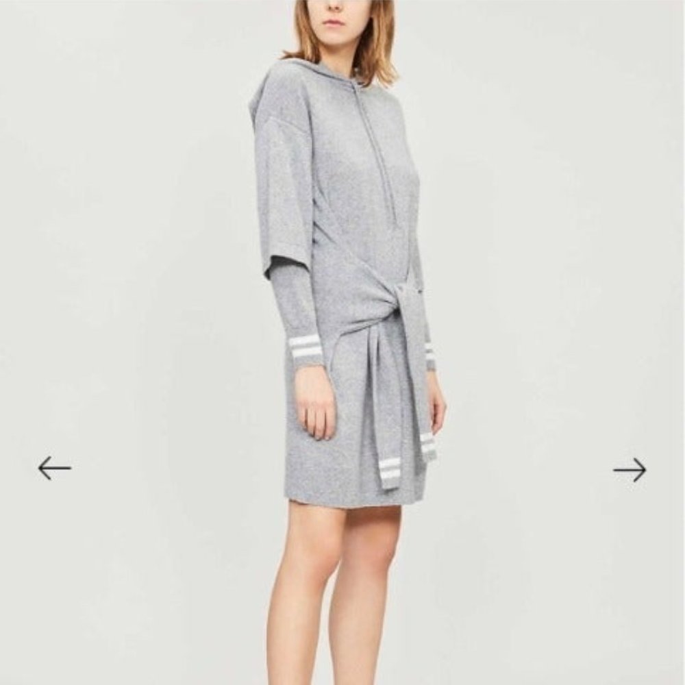 SANDRO cashmere-blend dress